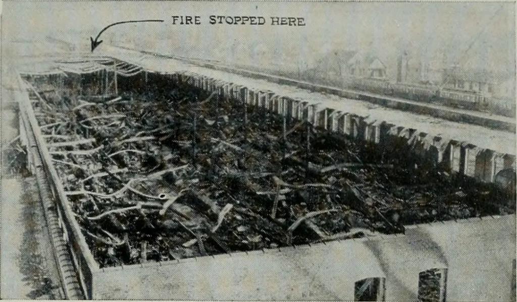 An illustration from Architect and engineer, 1905, leaf 694