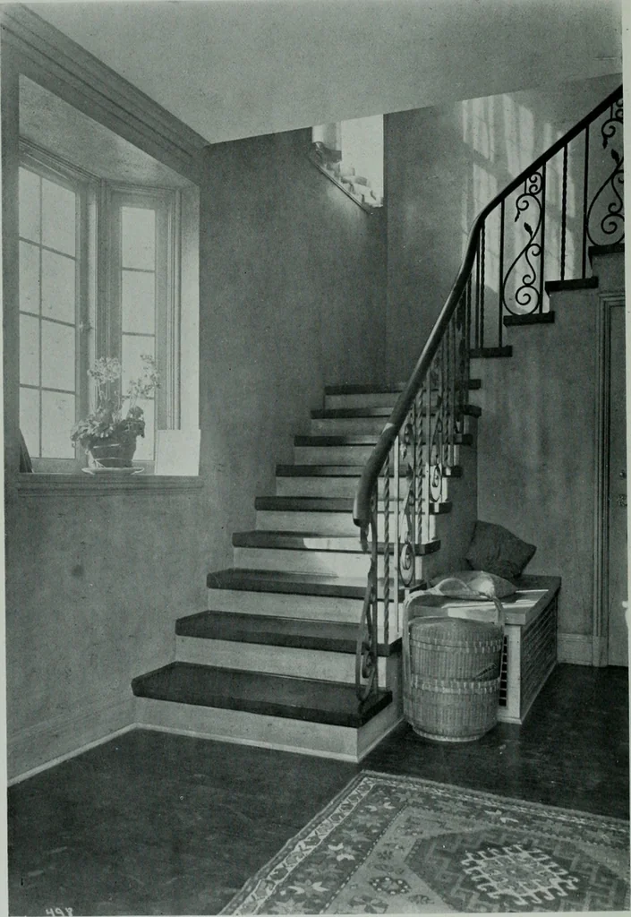 An illustration from Architect and engineer, 1905, leaf 707