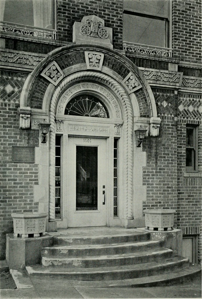 An illustration from Architect and engineer, 1905, leaf 710