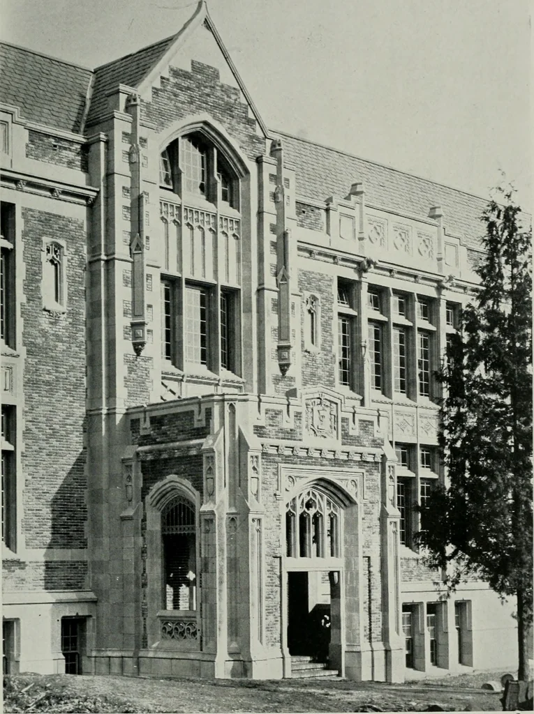 An illustration from Architect and engineer, 1905, leaf 712