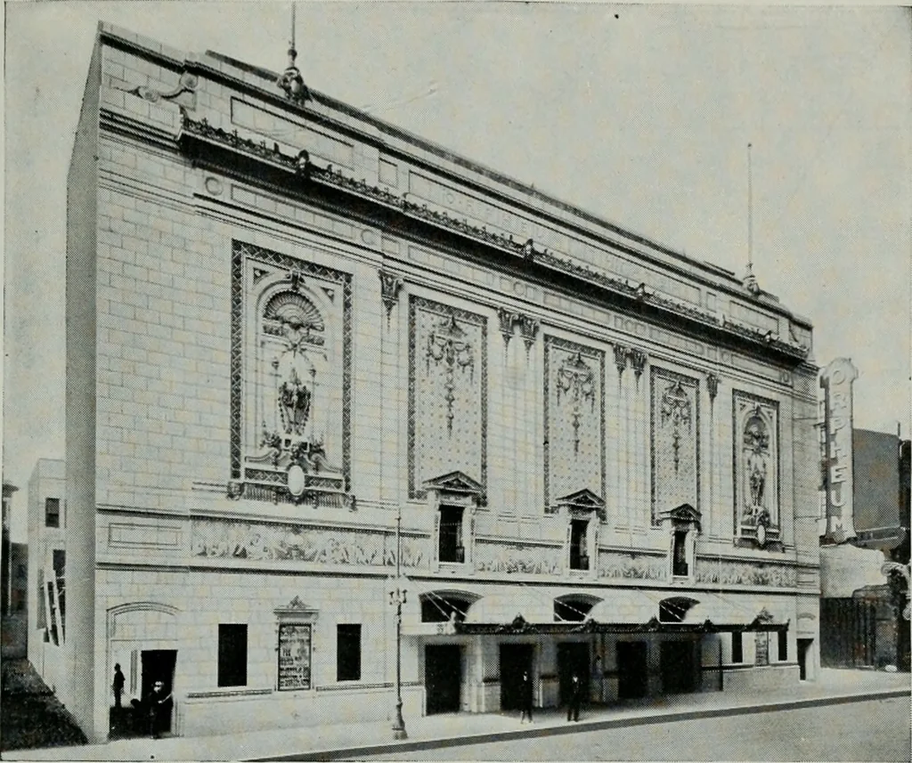 An illustration from Architect and engineer, 1905, leaf 772