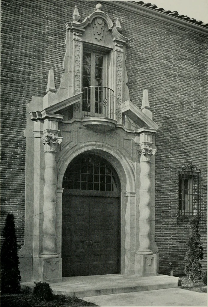 An illustration from Architect and engineer, 1905, leaf 872