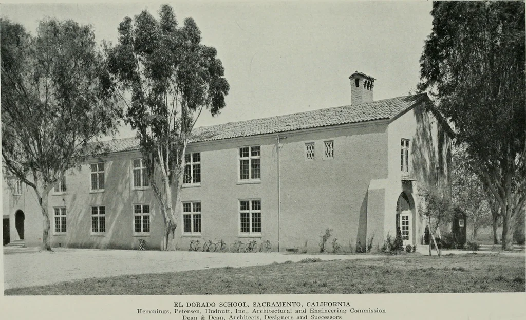 An illustration from Architect and engineer, 1905, leaf 882