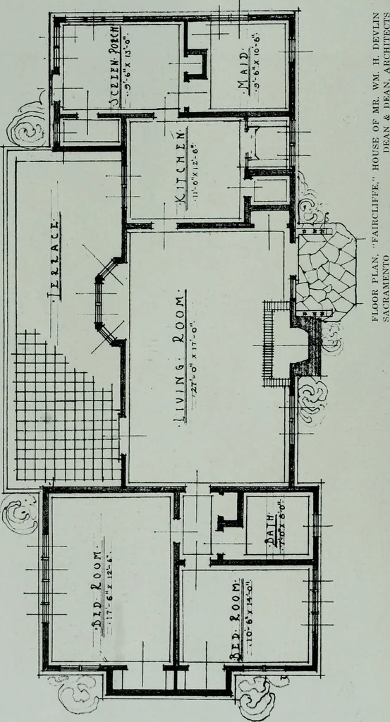 An illustration from Architect and engineer, 1905, leaf 891