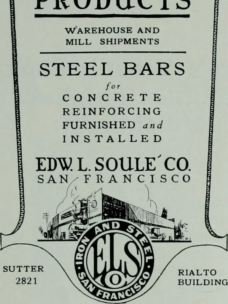 An illustration from Architect and engineer, 1905, leaf 943