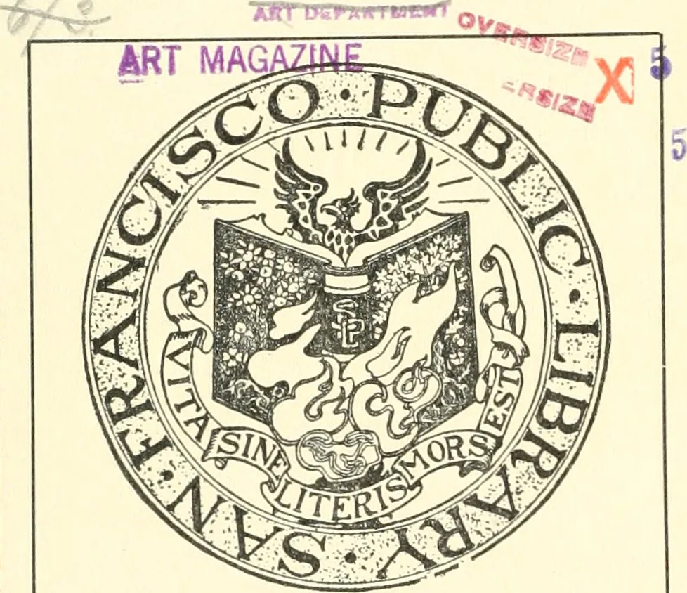 An illustration from Architect and engineer, 1905, leaf 1
