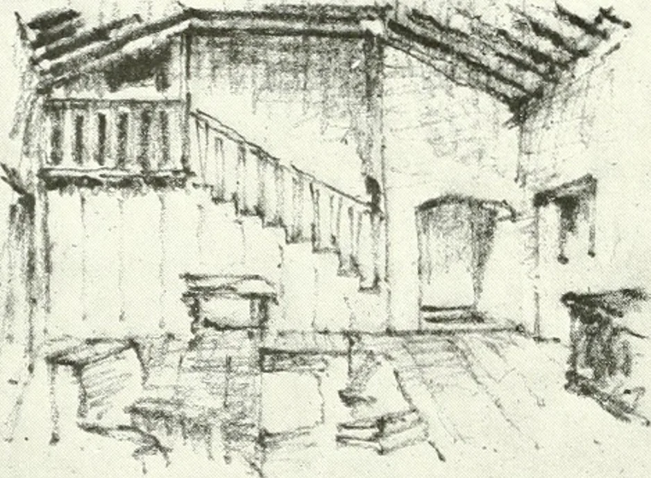 An illustration from Architect and engineer, 1905, leaf 103