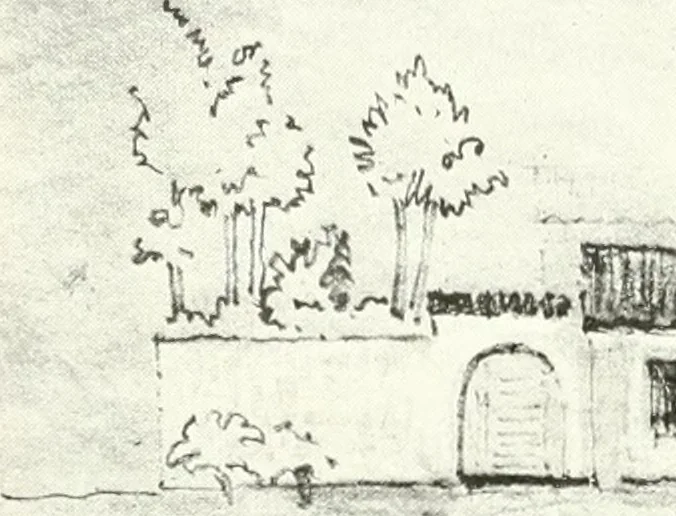 An illustration from Architect and engineer, 1905, leaf 117