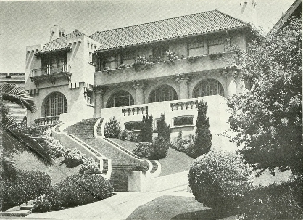 An illustration from Architect and engineer, 1905, leaf 12