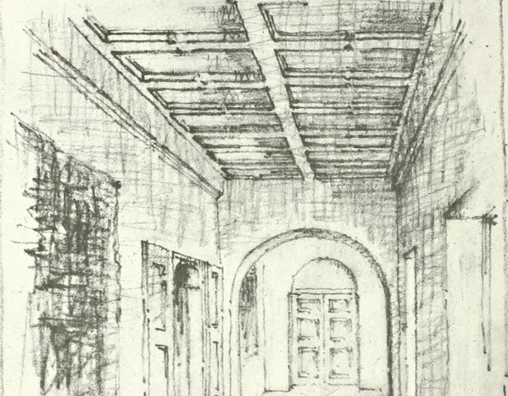 An illustration from Architect and engineer, 1905, leaf 129