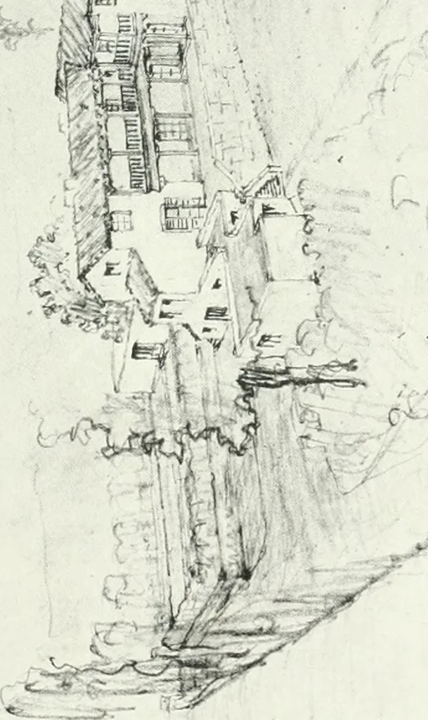 An illustration from Architect and engineer, 1905, leaf 142