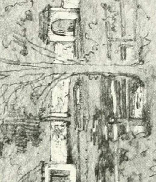 An illustration from Architect and engineer, 1905, leaf 143