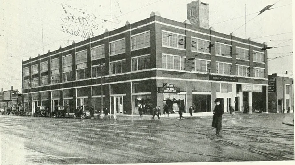 An illustration from Architect and engineer, 1905, leaf 166