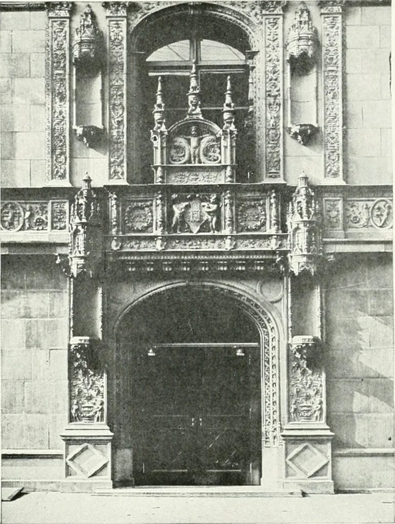 An illustration from Architect and engineer, 1905, leaf 174