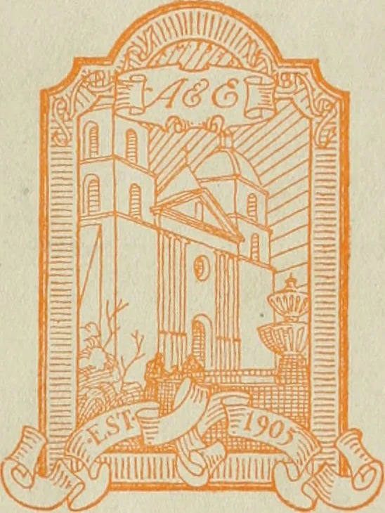 An illustration from Architect and engineer, 1905, leaf 176
