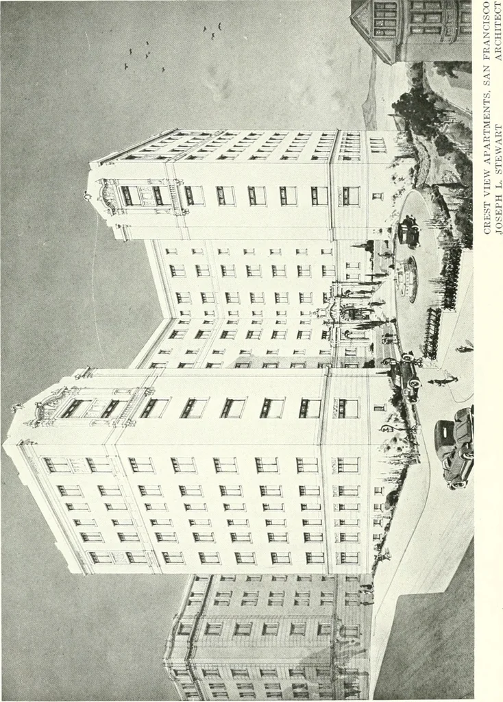 An illustration from Architect and engineer, 1905, leaf 181