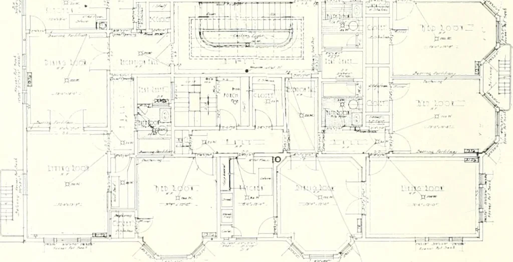 An illustration from Architect and engineer, 1905, leaf 191