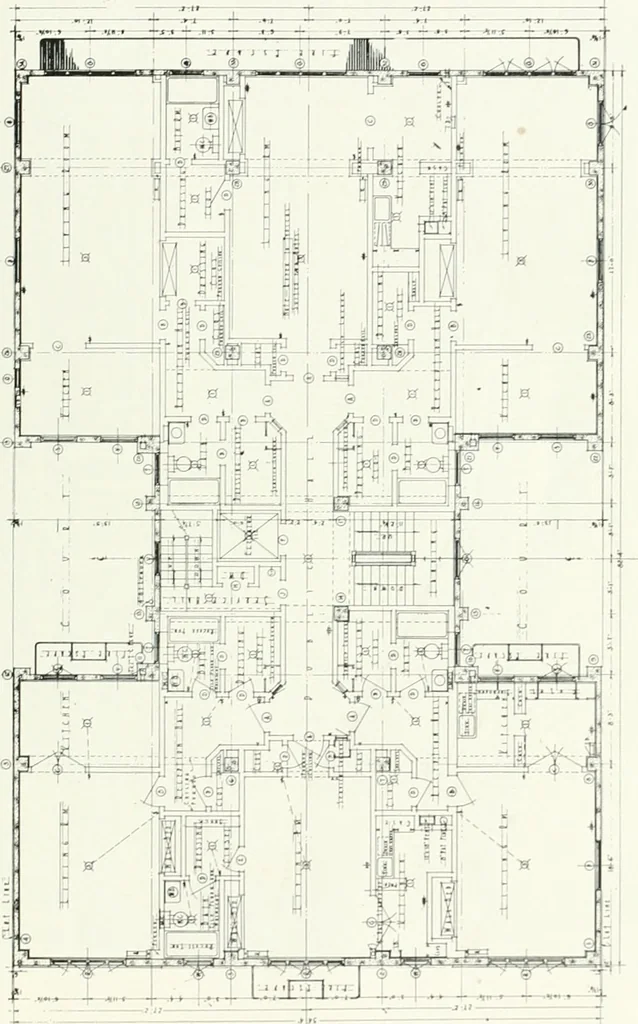 An illustration from Architect and engineer, 1905, leaf 194