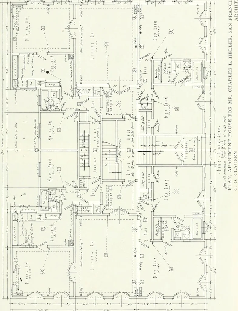 An illustration from Architect and engineer, 1905, leaf 196