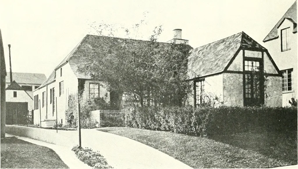 An illustration from Architect and engineer, 1905, leaf 213