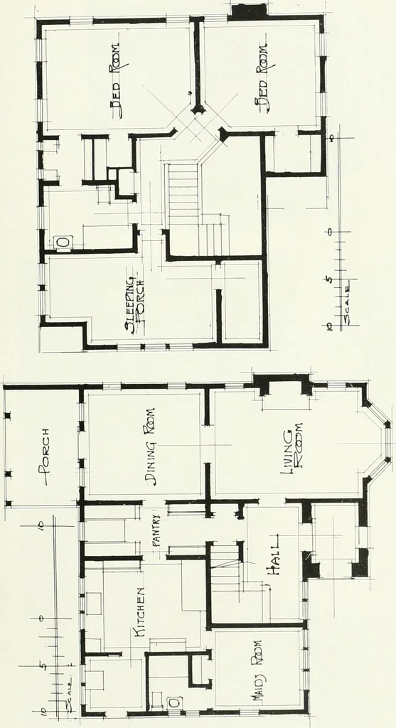 An illustration from Architect and engineer, 1905, leaf 214