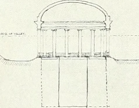 An illustration from Architect and engineer, 1905, leaf 217