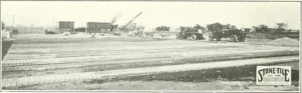 An illustration from Architect and engineer, 1905, leaf 245