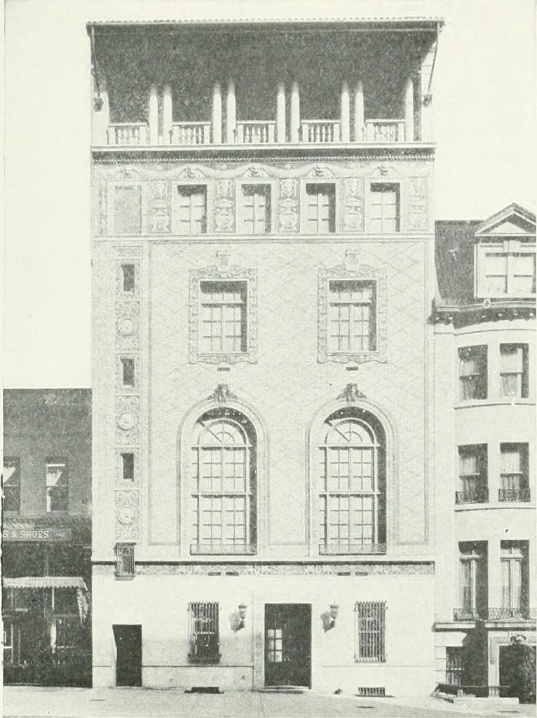 An illustration from Architect and engineer, 1905, leaf 252
