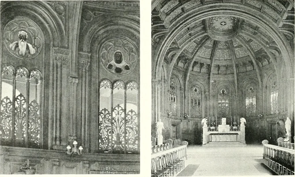 An illustration from Architect and engineer, 1905, leaf 266