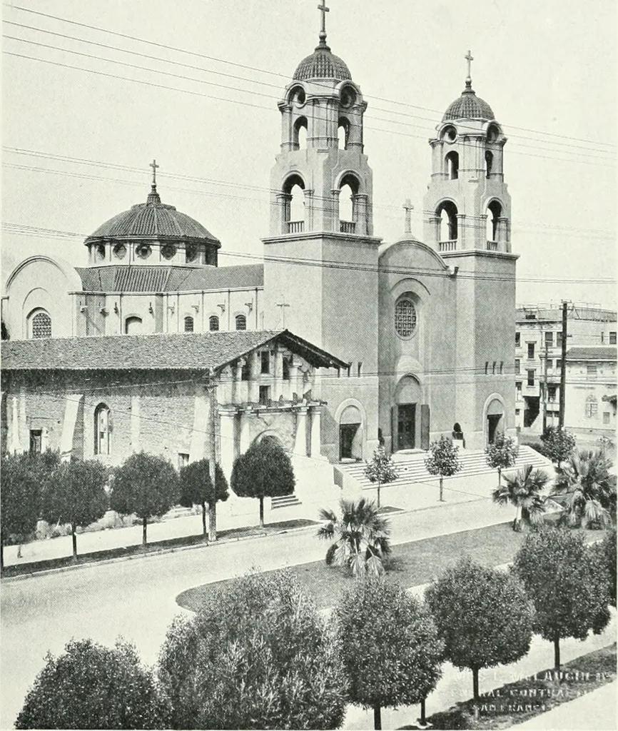 An illustration from Architect and engineer, 1905, leaf 267