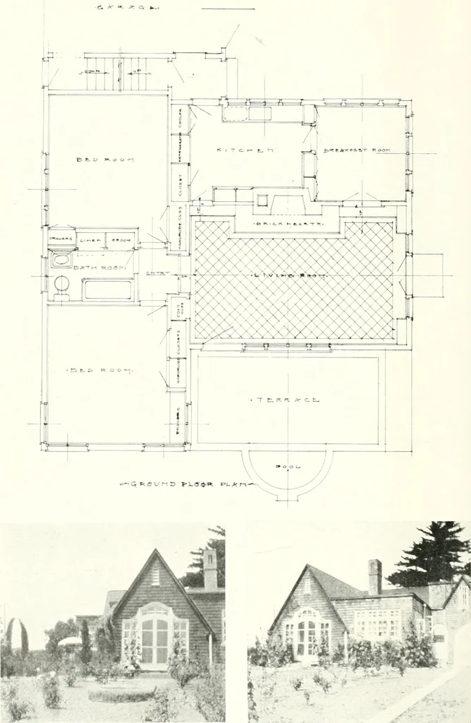 An illustration from Architect and engineer, 1905, leaf 286