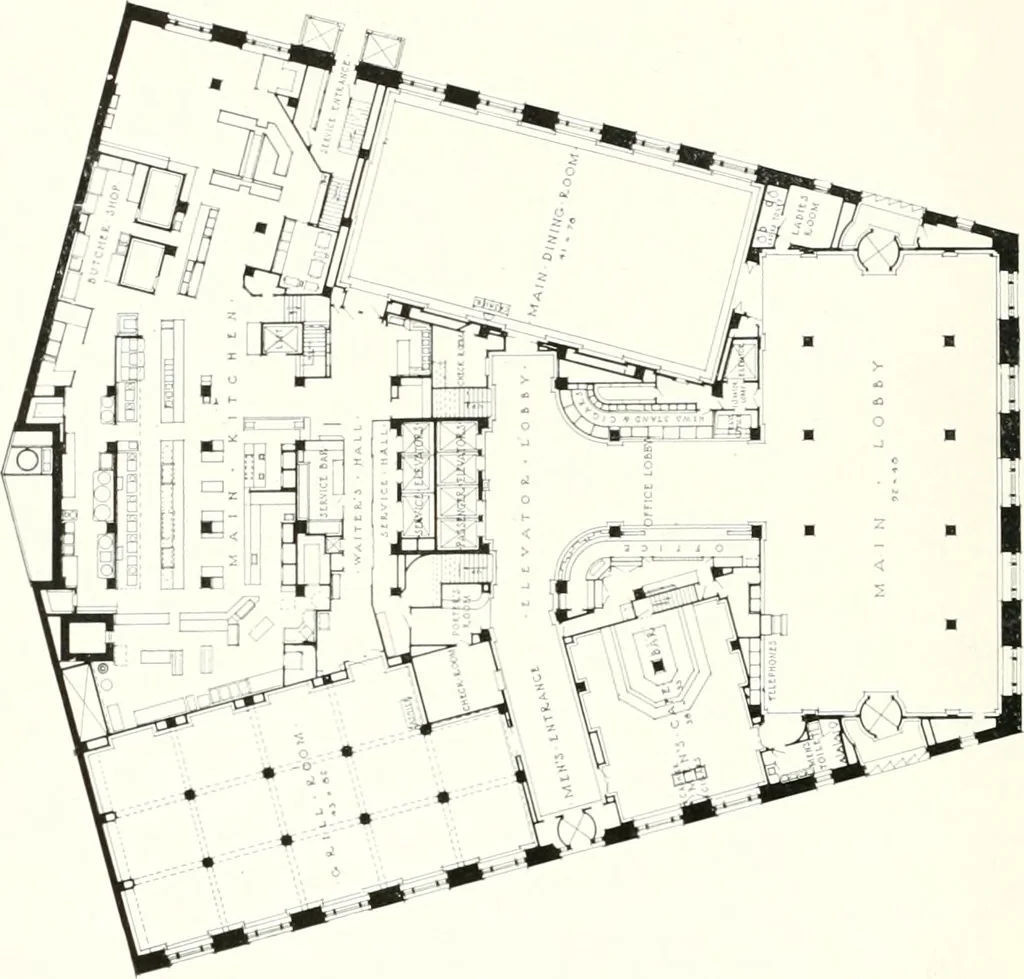 An illustration from Architect and engineer, 1905, leaf 296