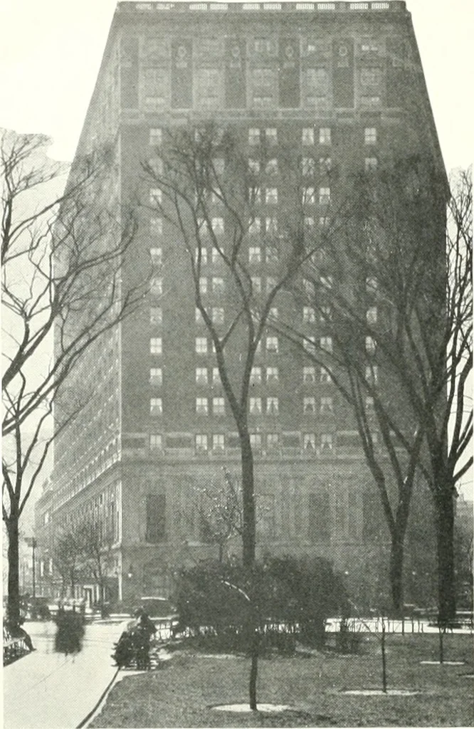 An illustration from Architect and engineer, 1905, leaf 296