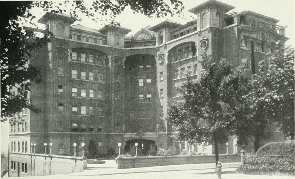 An illustration from Architect and engineer, 1905, leaf 299