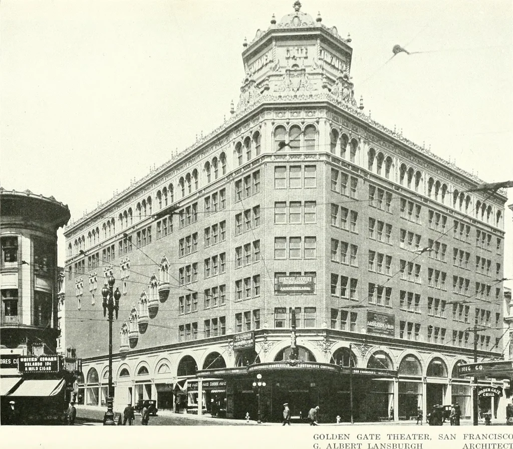 An illustration from Architect and engineer, 1905, leaf 348