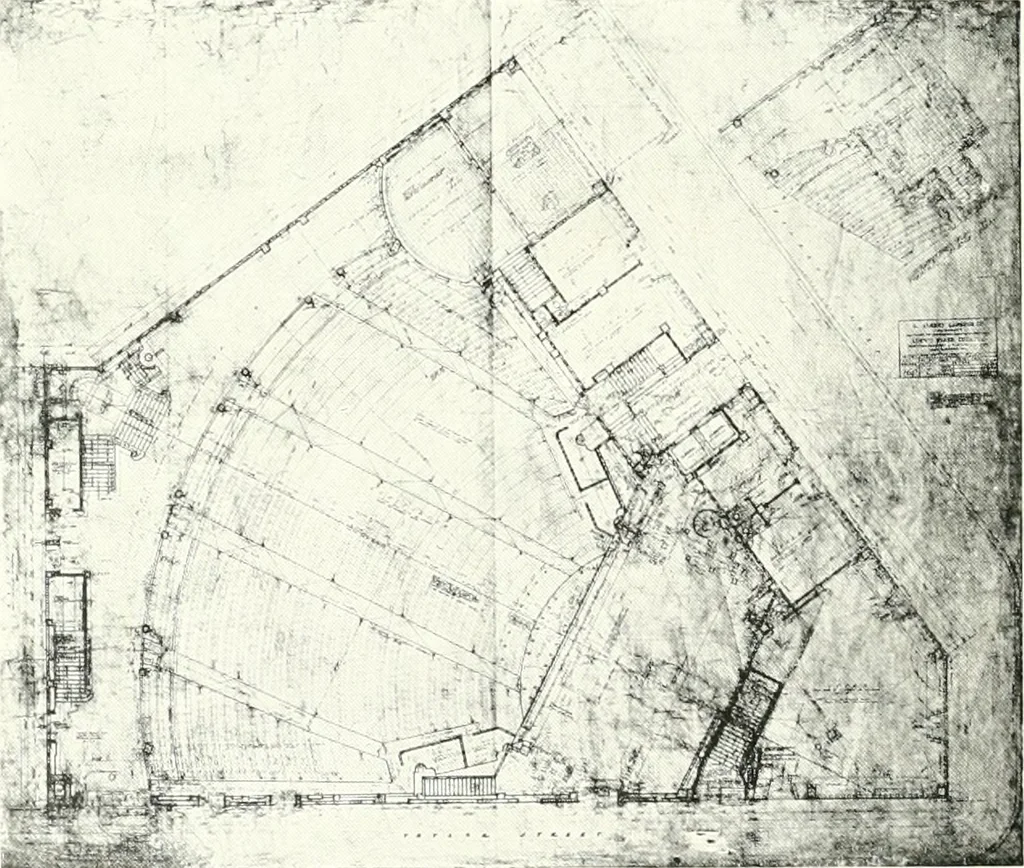An illustration from Architect and engineer, 1905, leaf 354