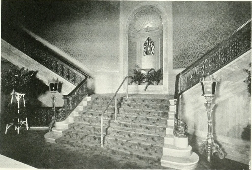 An illustration from Architect and engineer, 1905, leaf 355