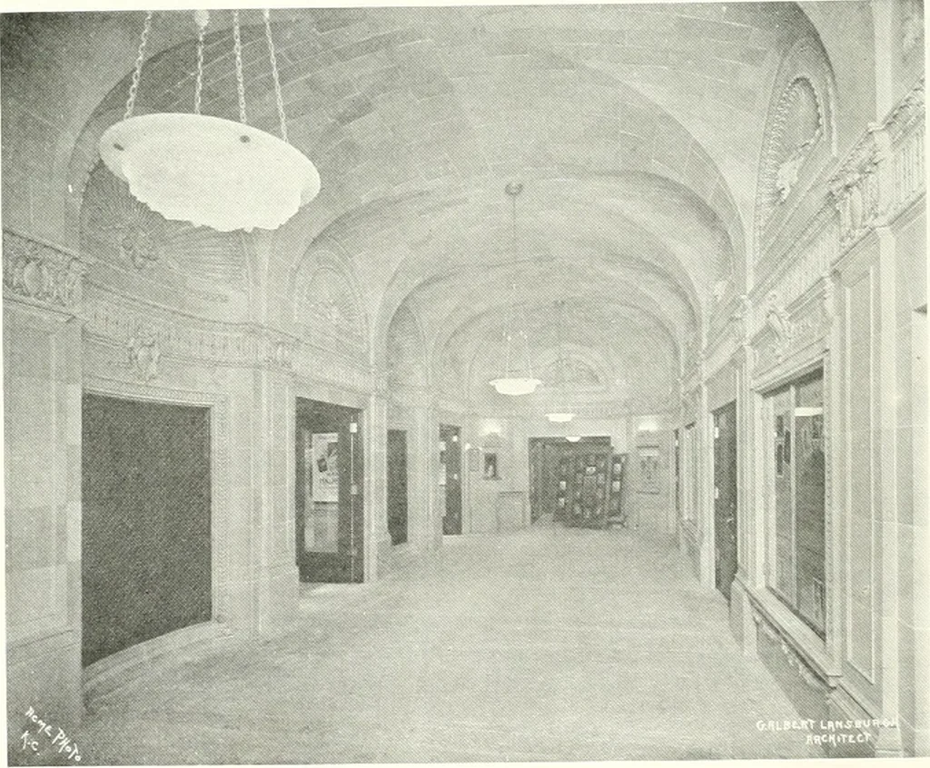 An illustration from Architect and engineer, 1905, leaf 360