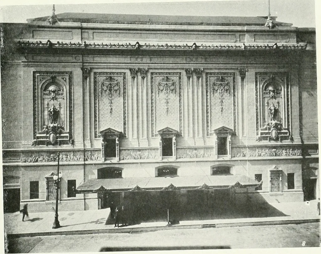 An illustration from Architect and engineer, 1905, leaf 361