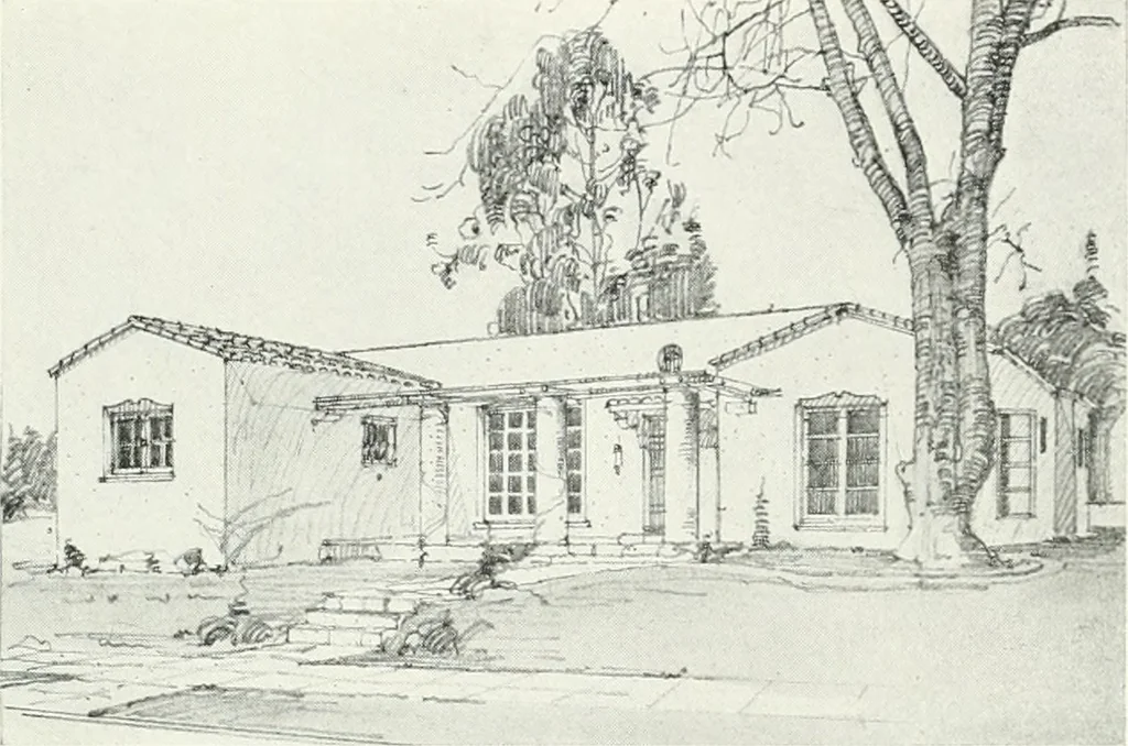 An illustration from Architect and engineer, 1905, leaf 371
