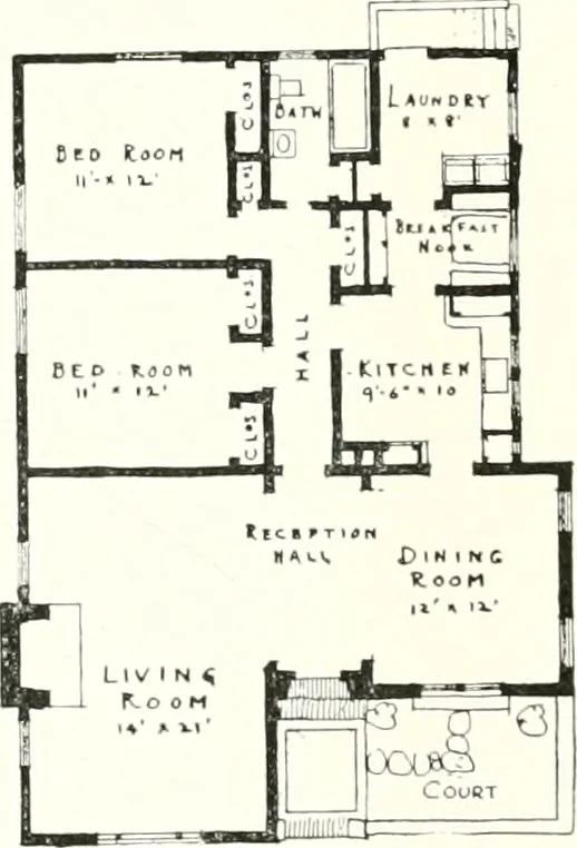 An illustration from Architect and engineer, 1905, leaf 372