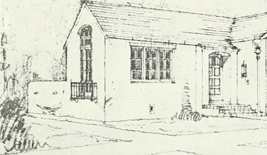 An illustration from Architect and engineer, 1905, leaf 373