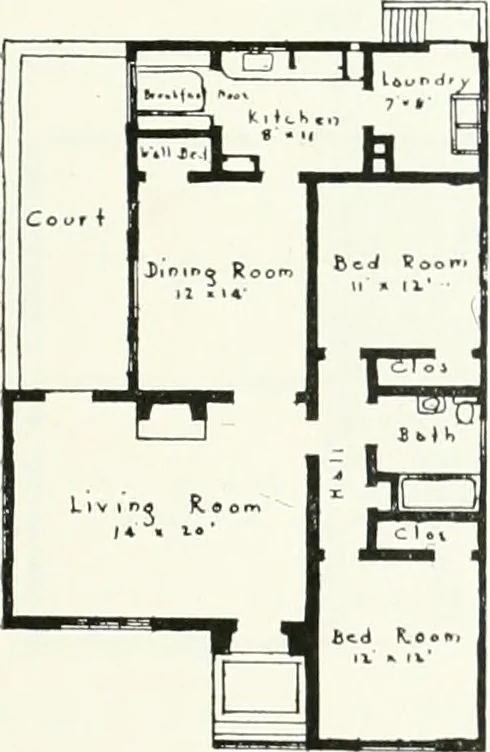 An illustration from Architect and engineer, 1905, leaf 373