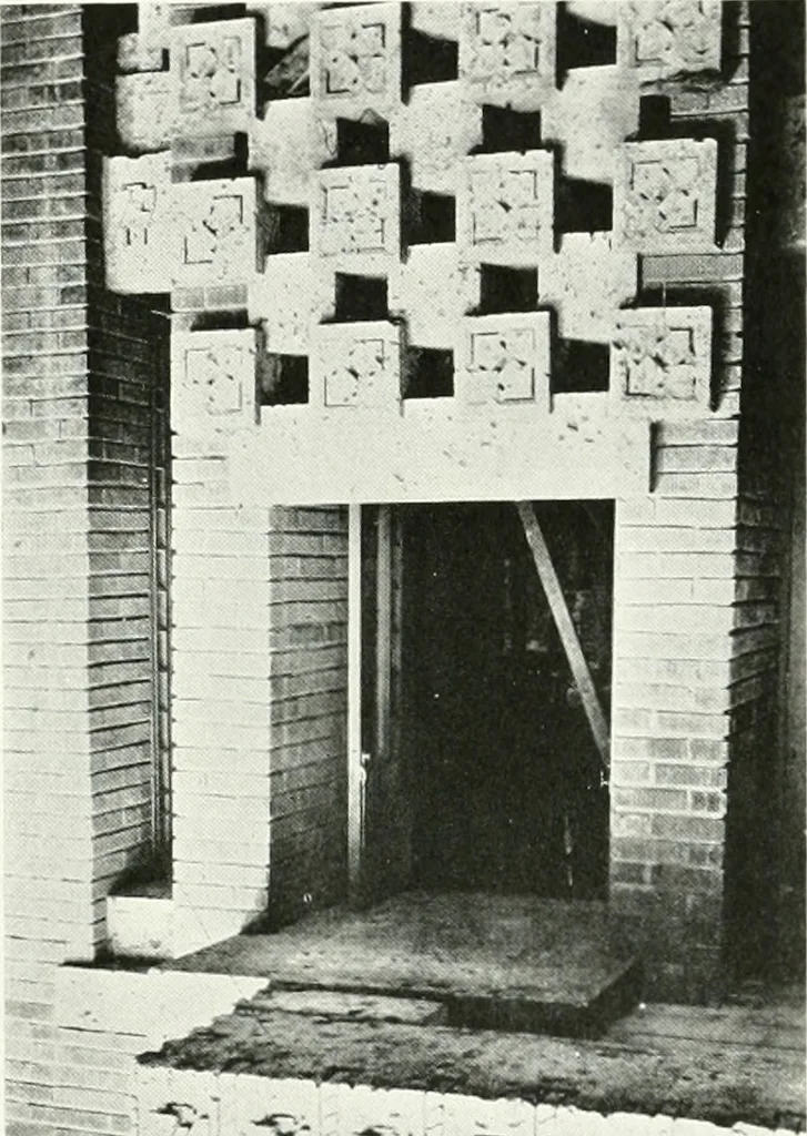 An illustration from Architect and engineer, 1905, leaf 375