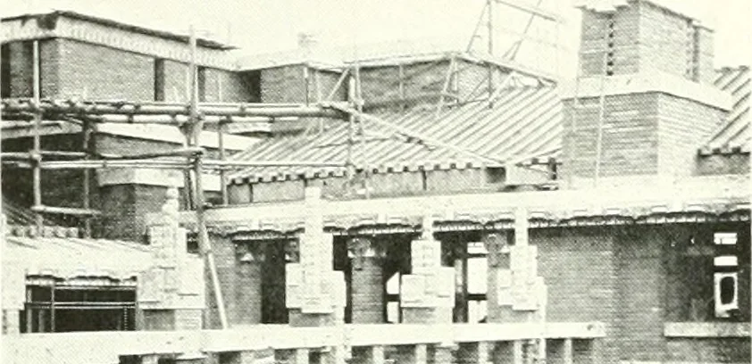 An illustration from Architect and engineer, 1905, leaf 380