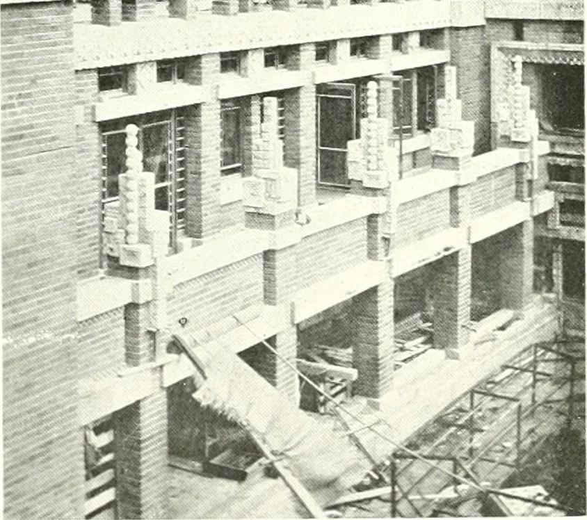 An illustration from Architect and engineer, 1905, leaf 380
