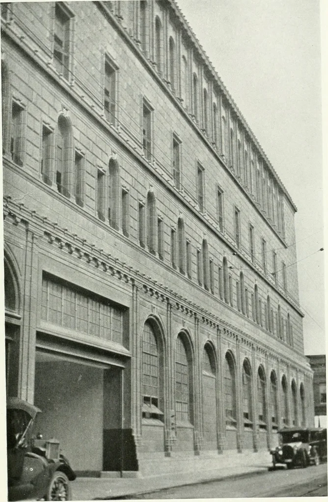 An illustration from Architect and engineer, 1905, leaf 40