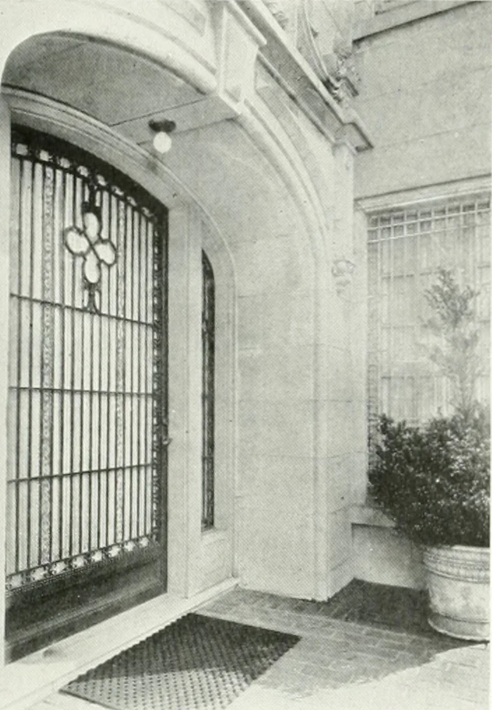 An illustration from Architect and engineer, 1905, leaf 411
