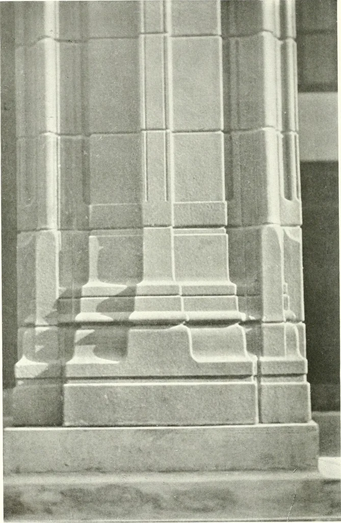 An illustration from Architect and engineer, 1905, leaf 43