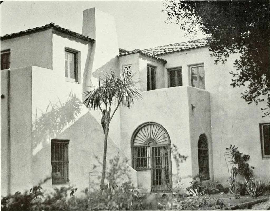 An illustration from Architect and engineer, 1905, leaf 461
